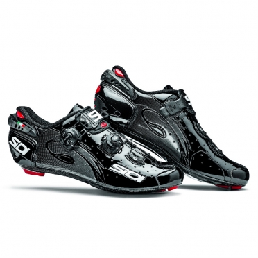 Sidi wire carbon vernice raceschoen zwart